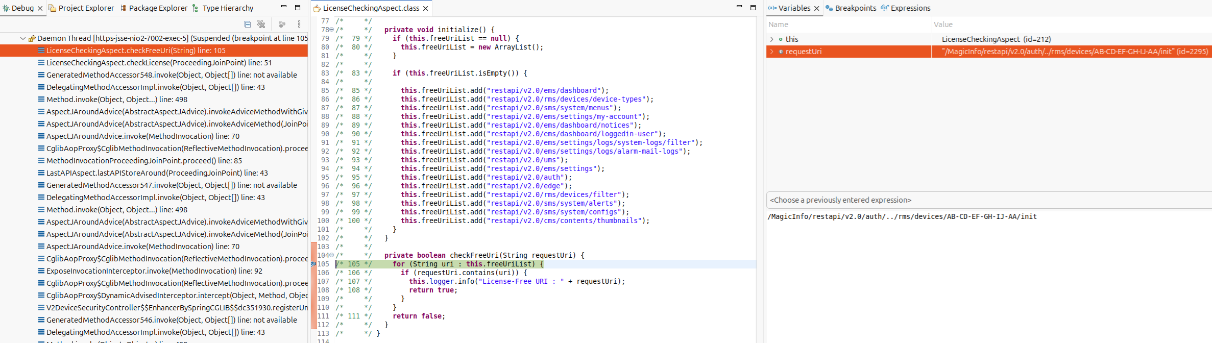 Bypassing the restricted api list with a free license
